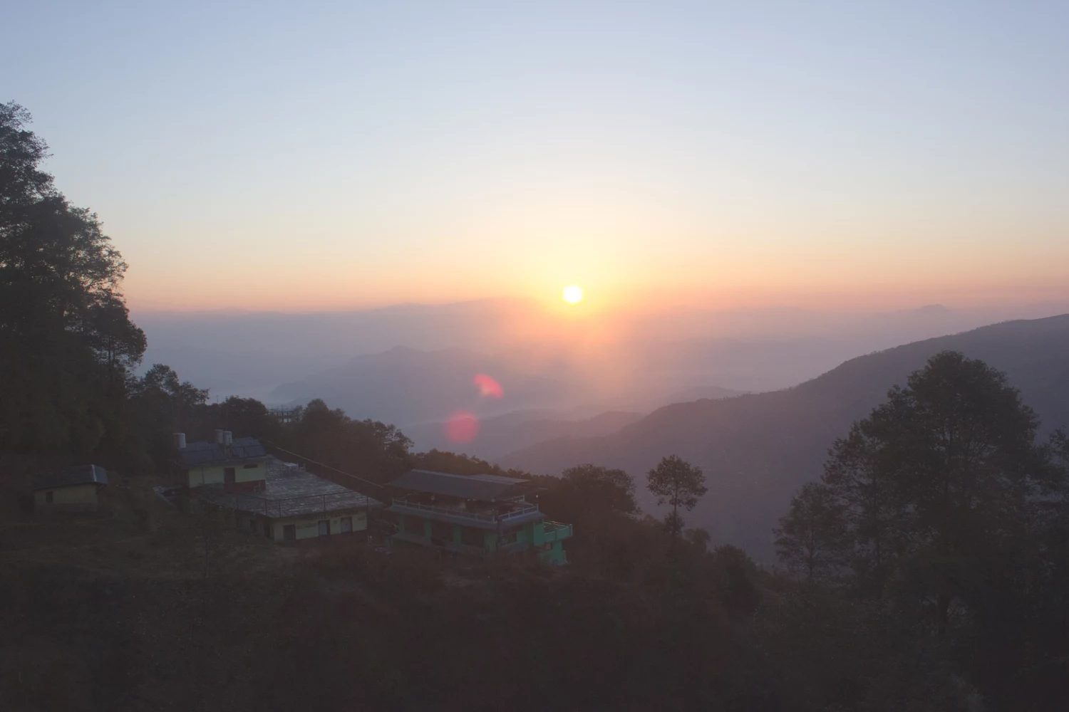 Morning view Nagarkot, Nepal